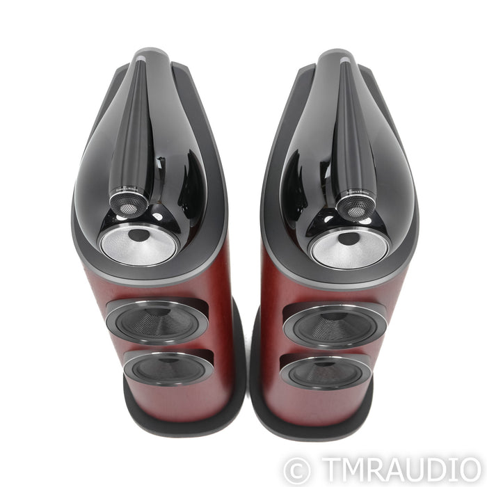 B&W 803 D4 Floorstanding Speakers; Rosenut Pair