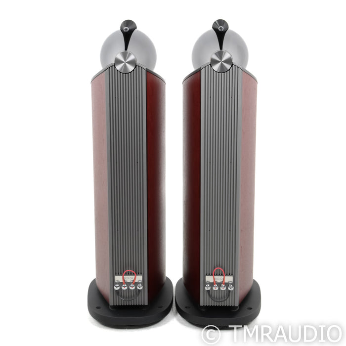 B&W 803 D4 Floorstanding Speakers; Rosenut Pair