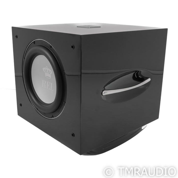 REL Acoustics S/510 10" Powered Subwoofer; Piano Black