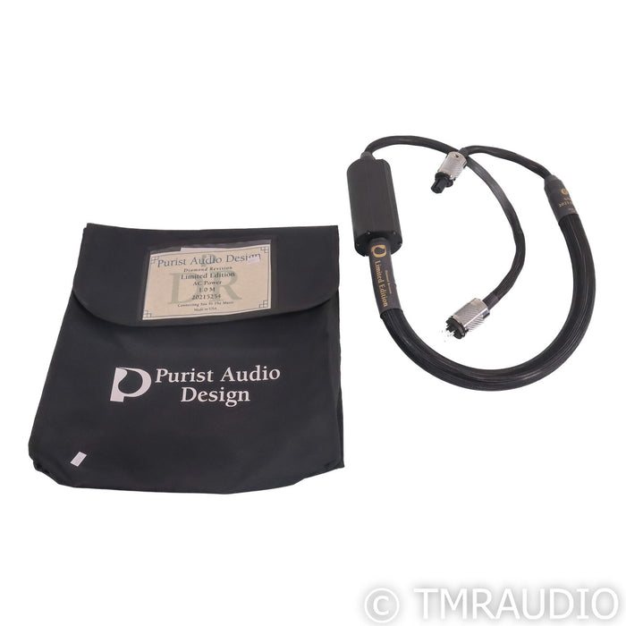 Purist Audio Design Diamond Revision Limited Edition Power Cable; 1m AC Cord