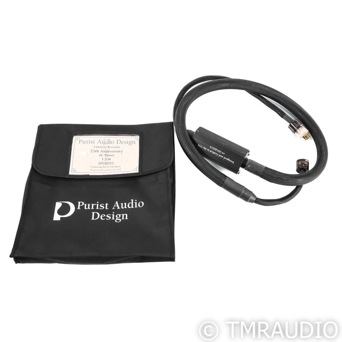 Purist Audio Design Luminist Revision 25th Annv. Power Cable; 1.5m AC Cord