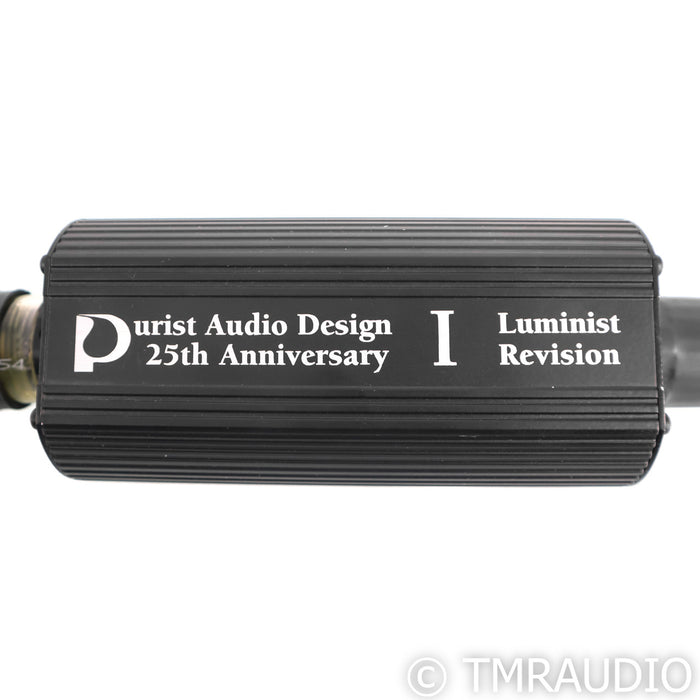 Purist Audio Design 25th Anniversary Luminist Revision Power Cable; 1m AC Cord