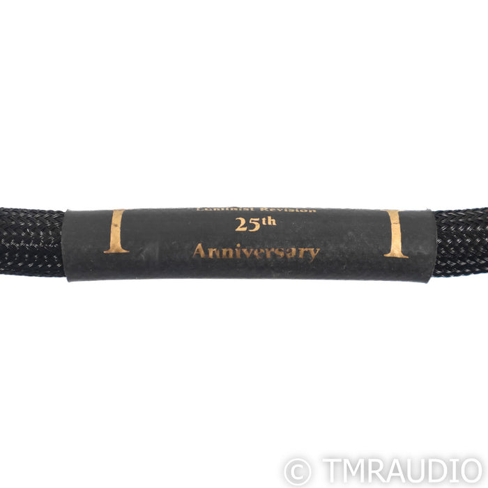 Purist Audio Design 25th Annv. Luminist Revision XLR Cables; 1.5m Balanced Pair
