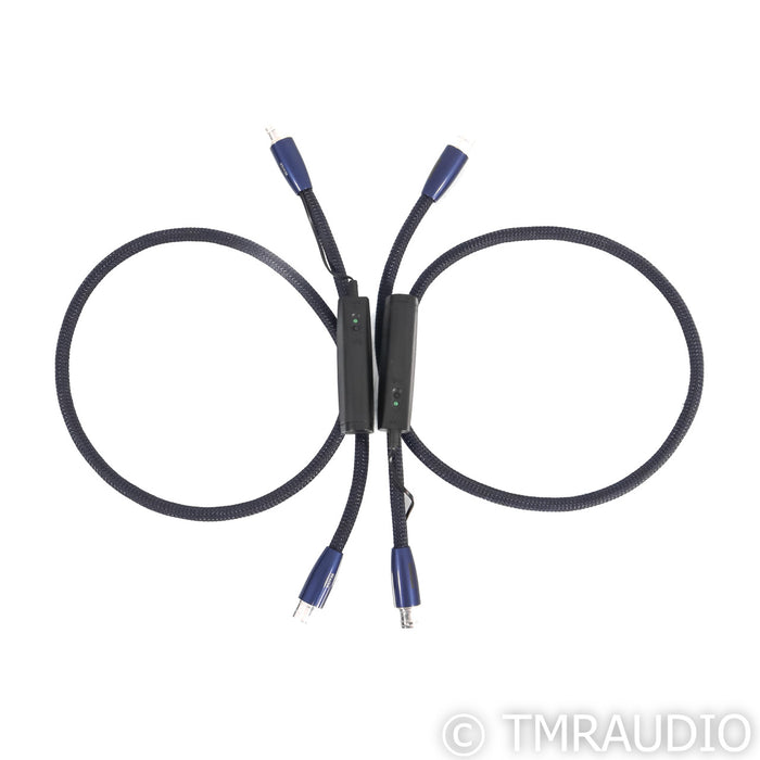 AudioQuest Water XLR Cables; 1m Pair Balanced Interconnects
