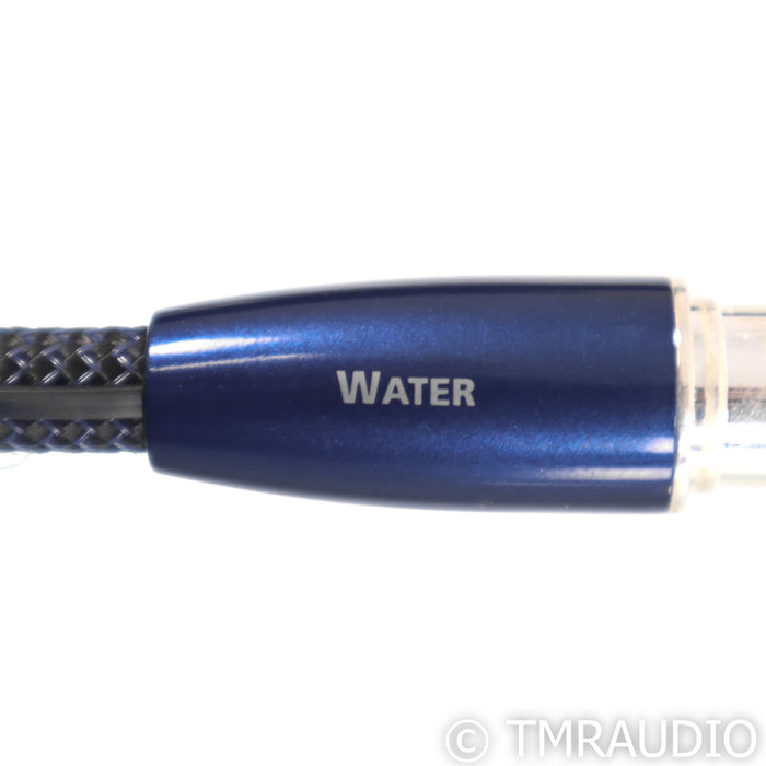 AudioQuest Water XLR Cables; 1m Pair Balanced Interconnects