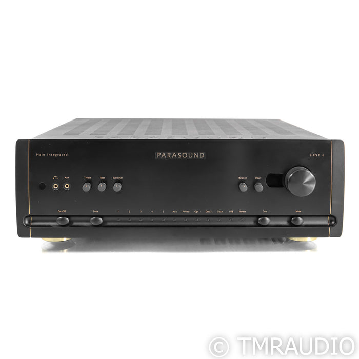 Parasound Halo HINT 6 Stereo Integrated Amplifier; MM & MC Phono