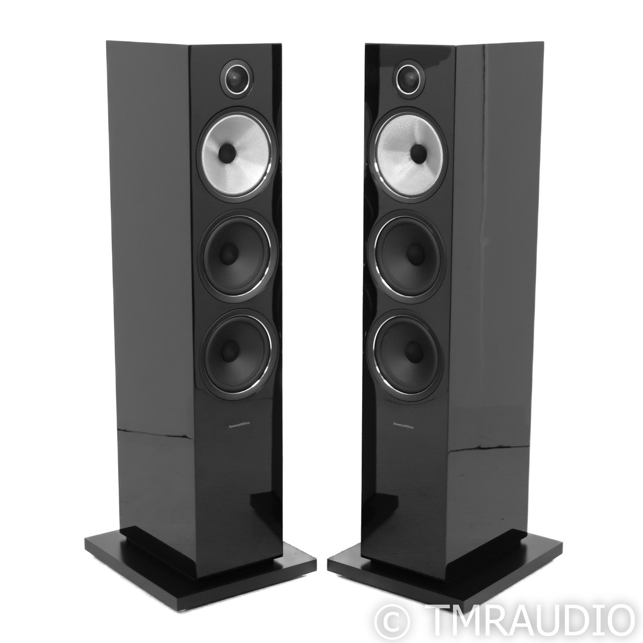 Bowers&Wilkins 703 S2 スピーカー ブラック B&W 703 S2 Floorstanding Speakers; Black Pair — The Music Room