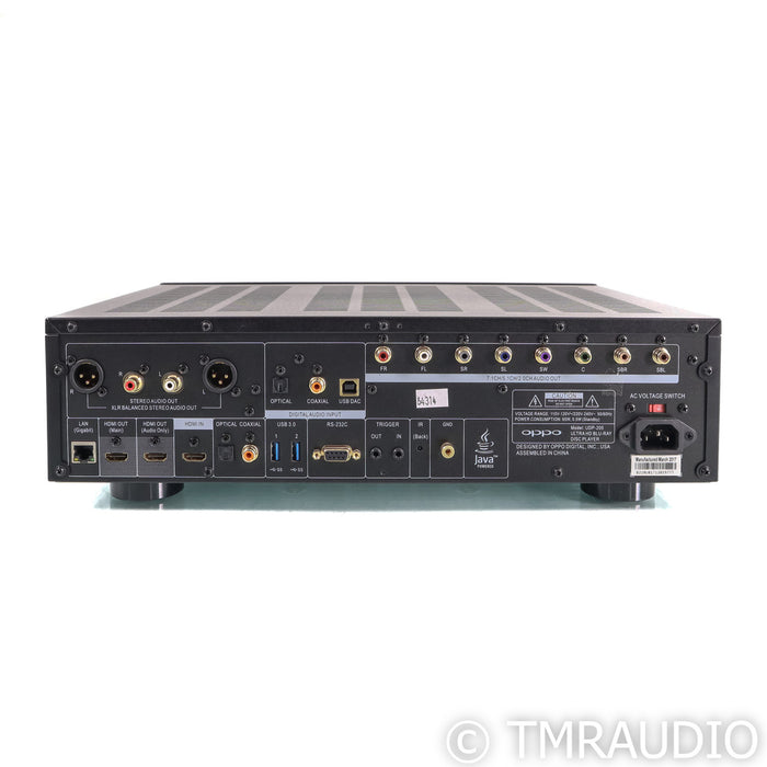 Oppo UDP-205 Universal 4K UHD Blu-Ray Player