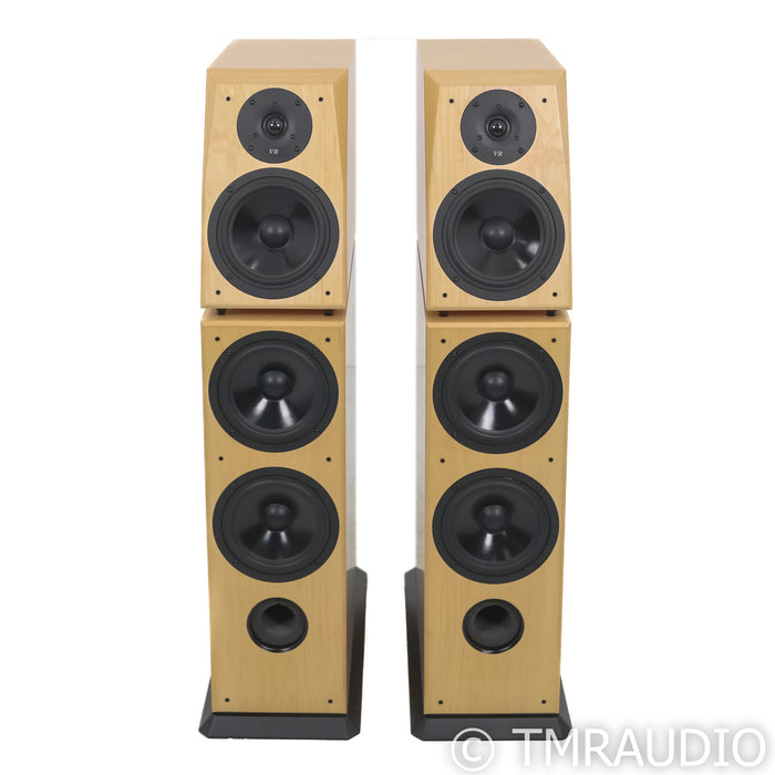 Von Schweikert VR-4jr Floorstanding Speakers; Light Maple Pair