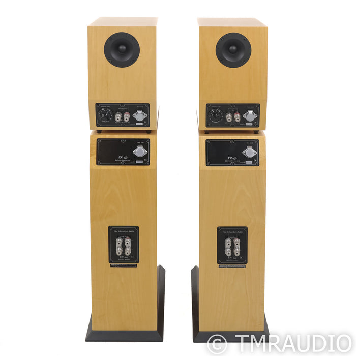Von Schweikert VR-4jr Floorstanding Speakers; Light Maple Pair