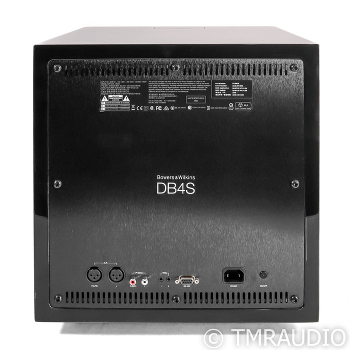 B&W DB4S 10" Powered Subwoofer; Gloss Black