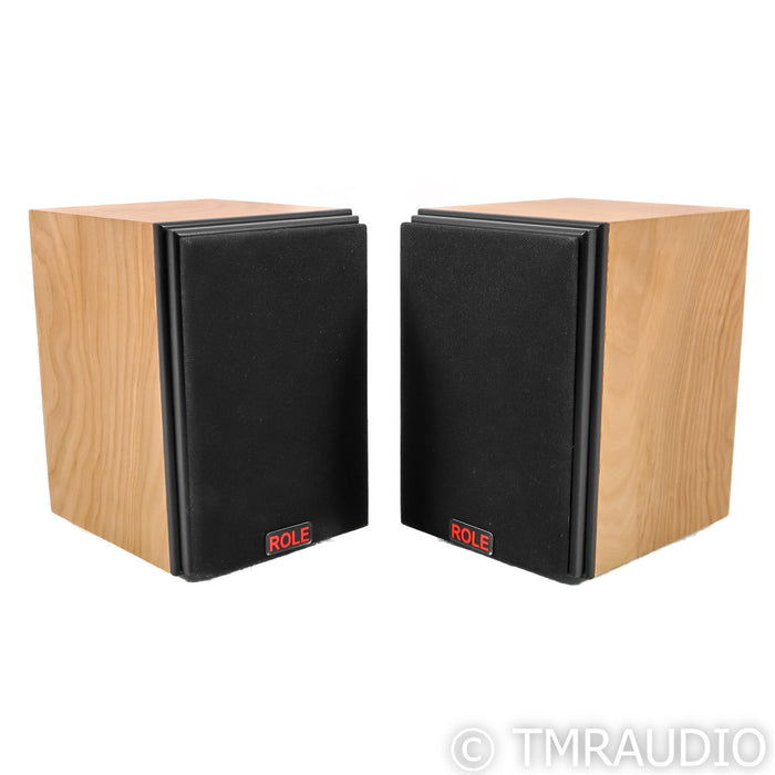 Role Audio Kayak Bookshelf Speakers; Birch Pair