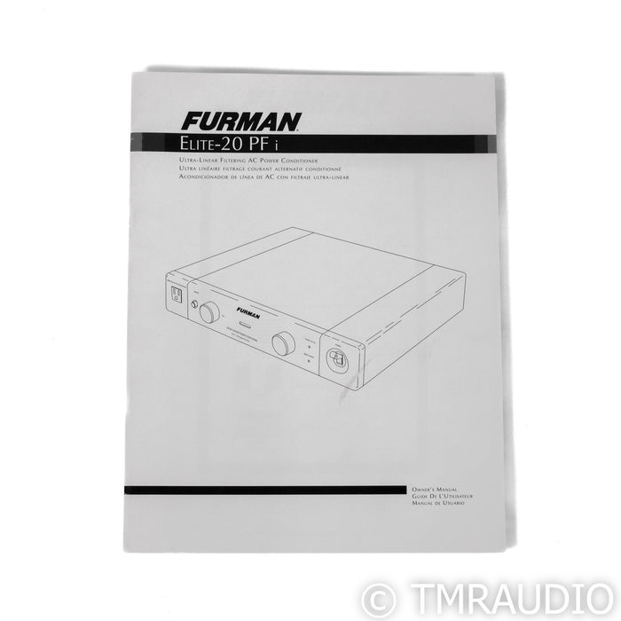 Furman Elite-20PFi AC Power Line Conditioner
