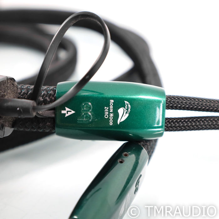AudioQuest Robin Hood ZERO Speaker Cables; 12ft Pair; 72v DBS