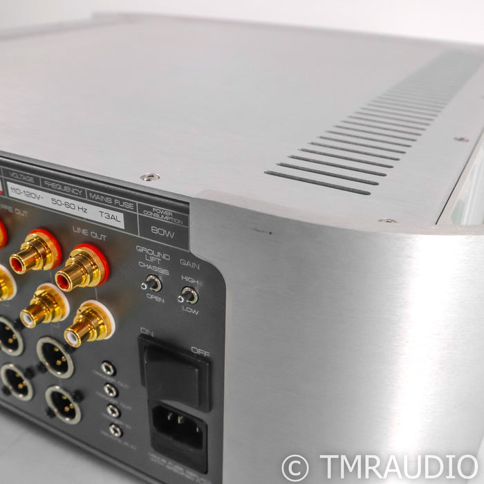 Plinius RM-10 Reference Stereo Preamplifier; Silver (Open Box)