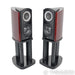 TAD Reference CR-1 Bookshelf Speakers; Rosewood Pair with Stands