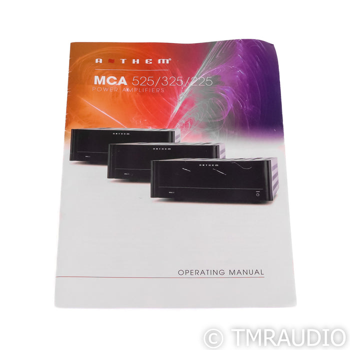 Anthem MCA 225 Stereo Power Amplifier