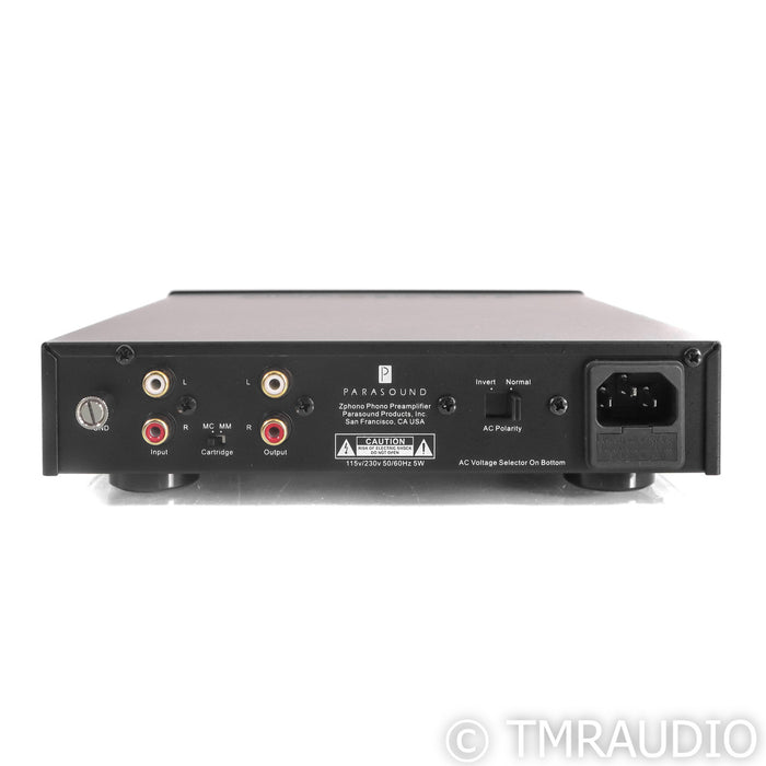 Parasound Zphono MM & MC Phono Preamplifier (Open Box)