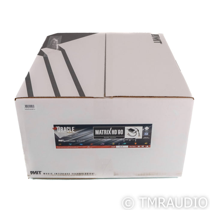 MIT Oracle Matrix HD90 Speaker Cables; 15ft Pair (Sealed)