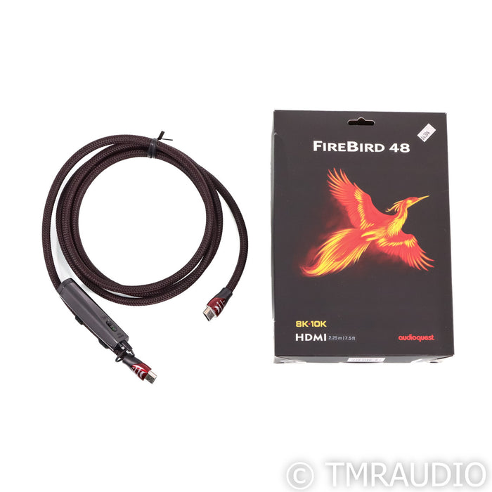 AudioQuest FireBird 48 HDMI Cable; 2.25m Digital Interconnect; 8K-10K; 72v DBS