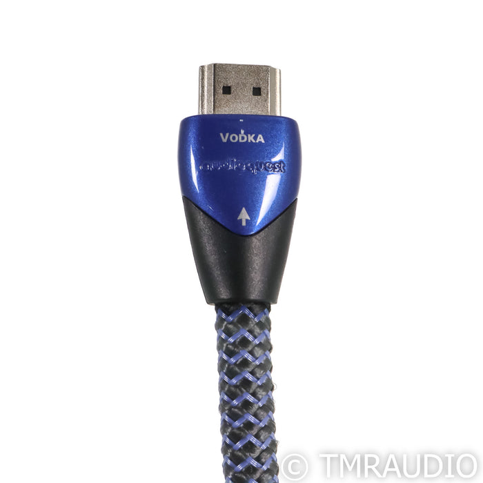 AudioQuest Vodka HDMI Cable; 1m Digital Interconnect; 18Gbps 4k