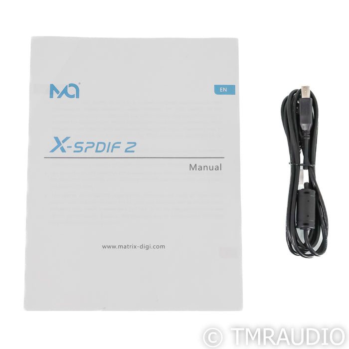 Matrix Audio X-SPDIF2 USB DDC; D/D Converter