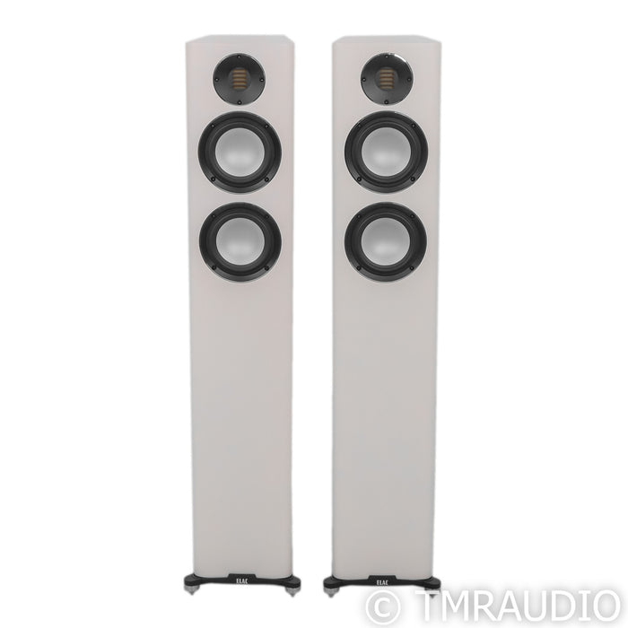 ELAC Carina FS247.4 Floorstanding Speakers; White Pair