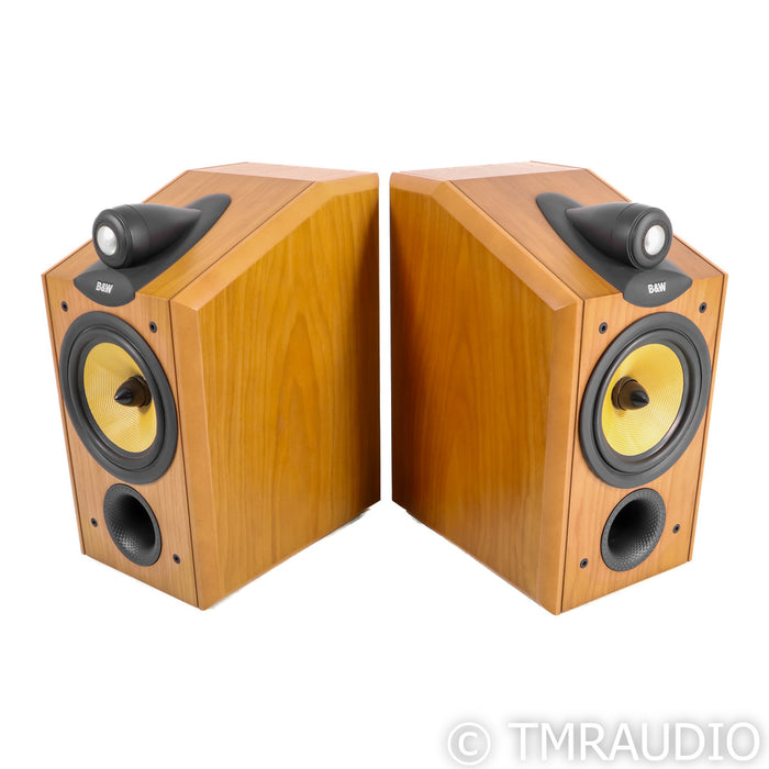 Bowers & Wilkins CDM1-NT Bookshelf Speakers; Cherrywood Pair