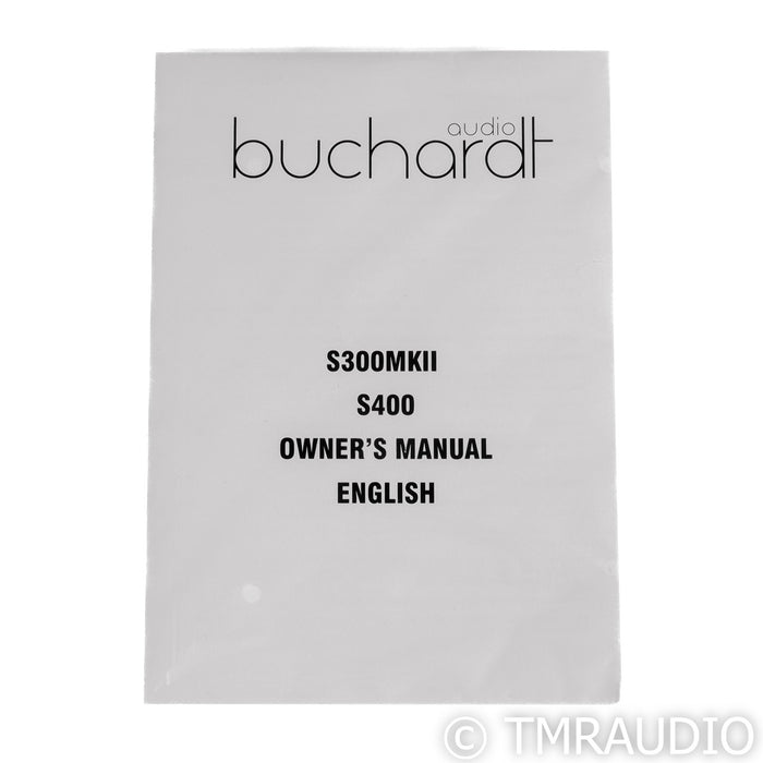 Buchardt Audio S400 Bookshelf Speakers; Smoked Oak Pair; MkI