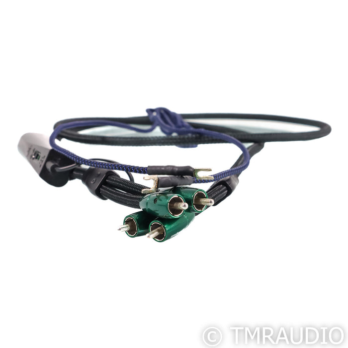 AudioQuest Yosemite RCA Cables; 1.5m Pair Interconnects with Saturn Ground