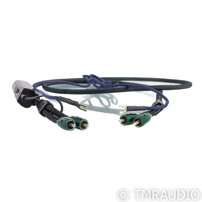 AudioQuest Yosemite RCA Cables; 1.5m Pair Interconnects with Saturn Ground
