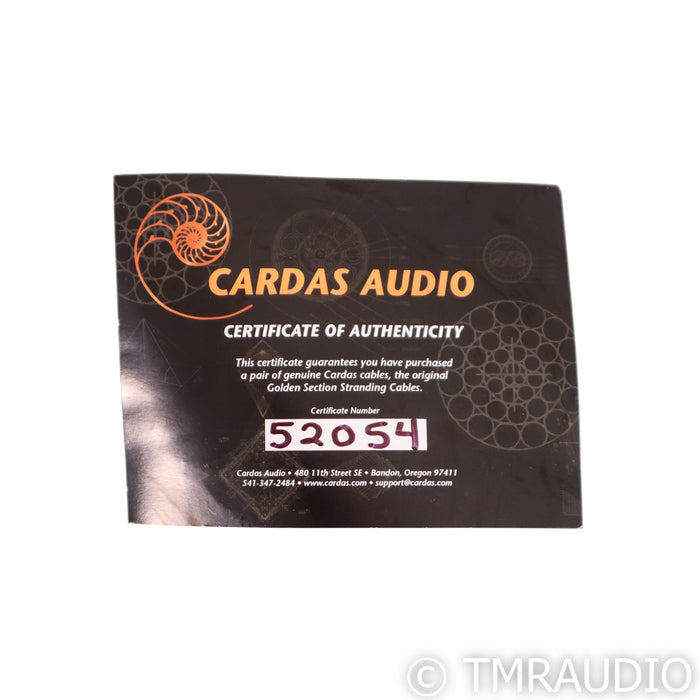 Cardas Neutral Reference Speaker Cables; 3m Pair