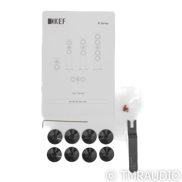 KEF R11 Floorstanding Speakers; Walnut Pair