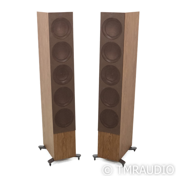 KEF R11 Floorstanding Speakers; Walnut Pair
