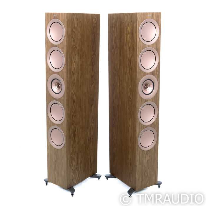 KEF R11 Floorstanding Speakers; Walnut Pair