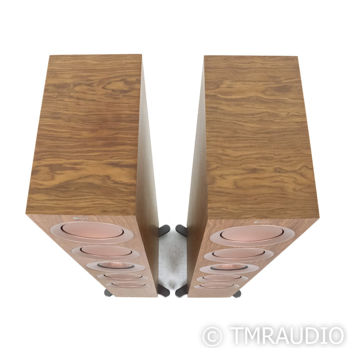 KEF R11 Floorstanding Speakers; Walnut Pair