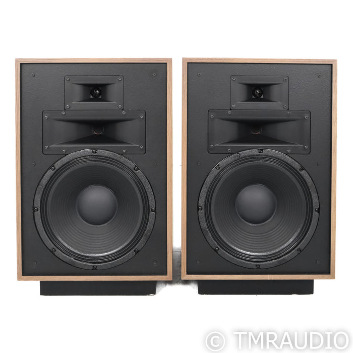 Klipsch Heresy IV Floorstanding Speakers; Distressed Oak Pair
