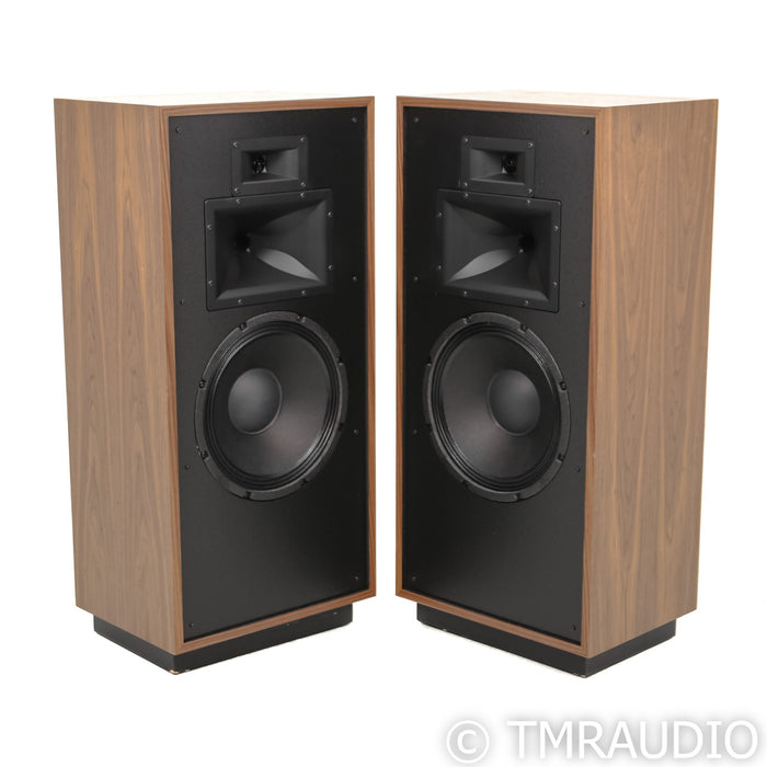 Klipsch Forte IV Floorstanding Speakers; American Walnut Pair