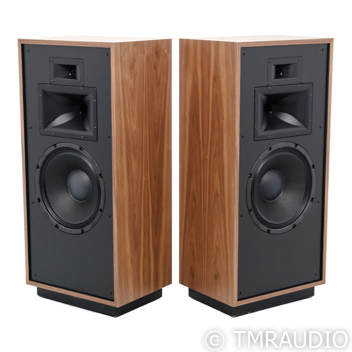 Klipsch Forte IV Floorstanding Speakers; American Walnut Pair