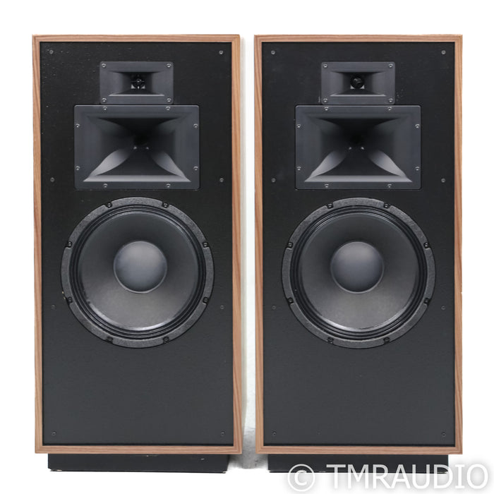 Klipsch Forte IV Floorstanding Speakers; American Walnut Pair
