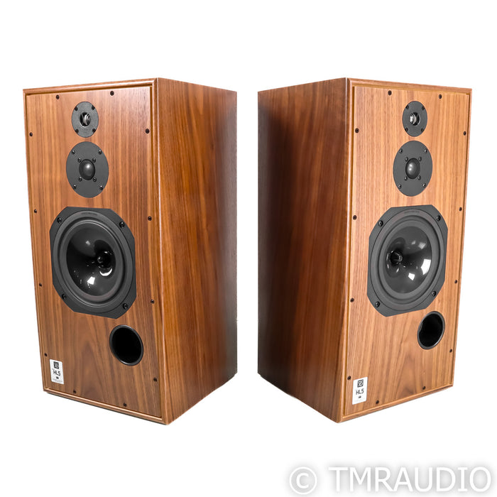 Harbeth Super HL5 Plus XD Bookshelf Speakers; Walnut Pair