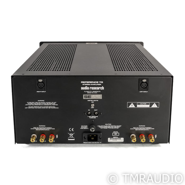 Audio Research Reference 75SE Stereo Tube Power Amplifier