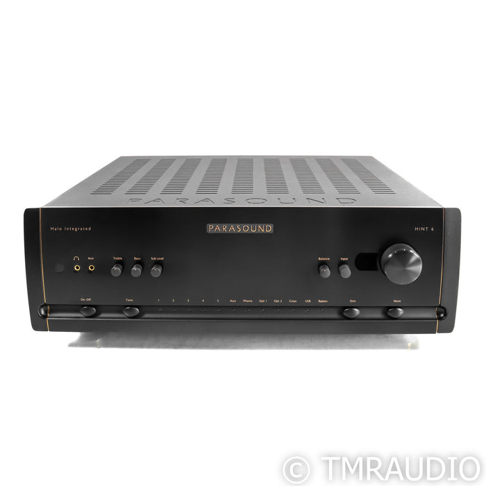 Parasound Halo HINT 6 Stereo Integrated Amplifier; MM & MC Phono