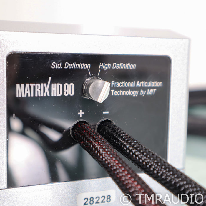 MIT Oracle Matrix HD 90 Rev.1 Speaker Cable; 8ft Single Cable