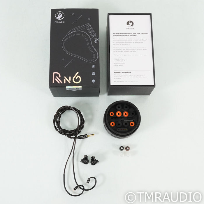 FiR Audio Radon 6 Limited Edition In-Ear Monitor Headphones; IEM