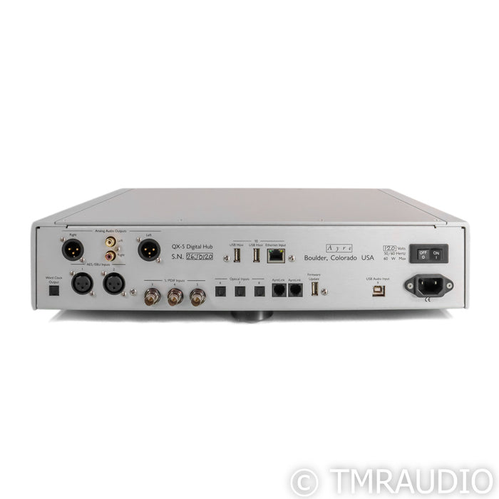 Ayre Acoustics QX-5 Twenty DAC; D/A Converter; USB2 & NET2 Upgrades