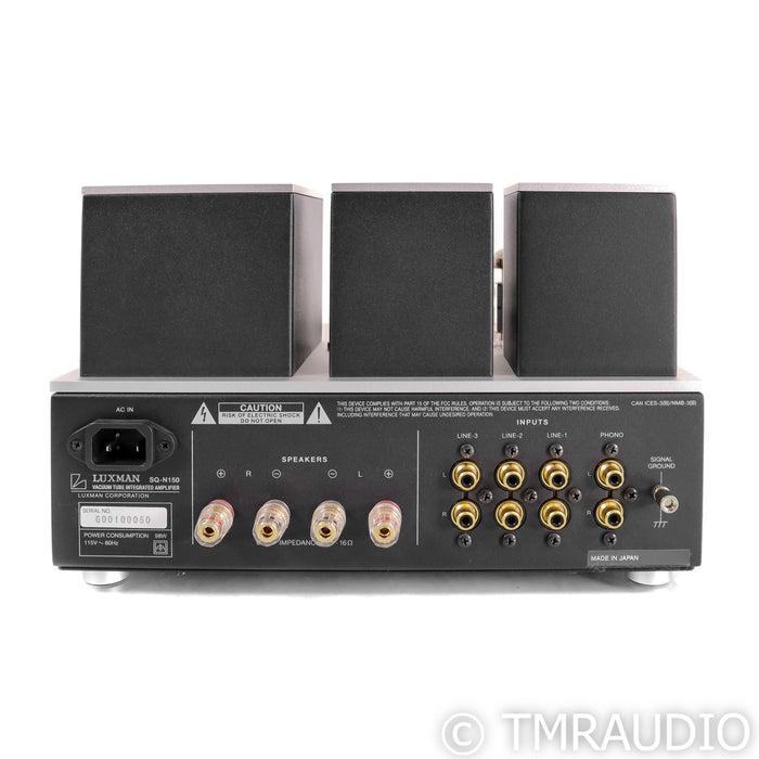Luxman SQ-N150 Stereo Tube Integrated Amplifier; MM & MC Phono