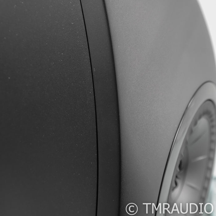 KEF LS50 Black Edition Bookshelf Speakers; Black Pair