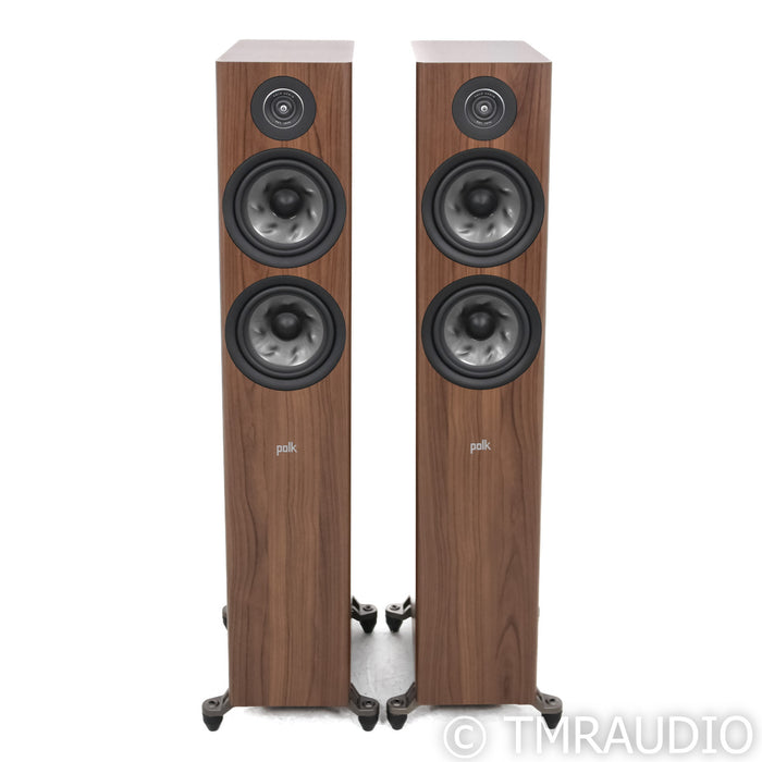 Polk Audio Reserve R600 Floorstanding Speakers; Brown Pair