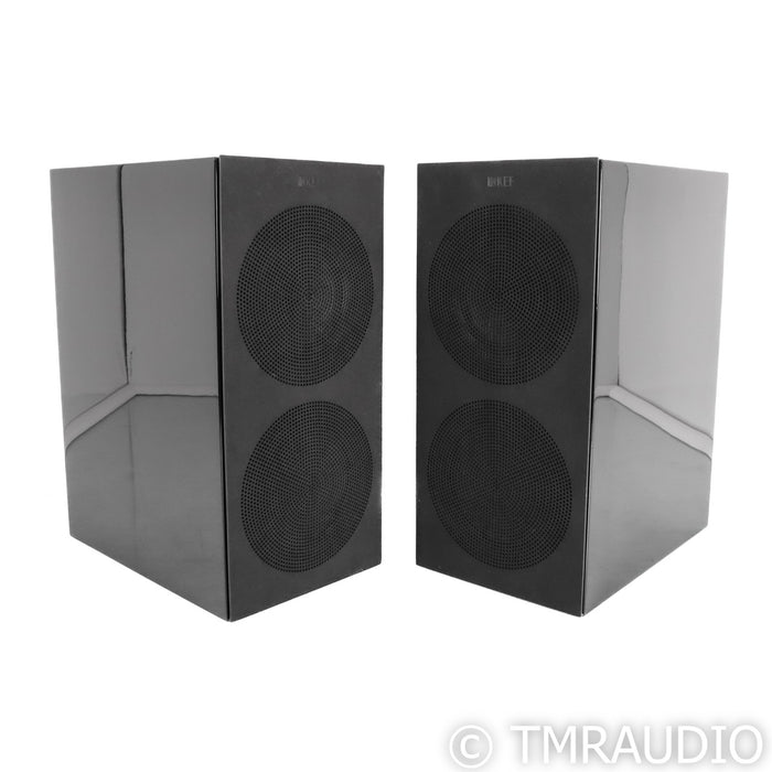 KEF R3 Bookshelf Speakers; Black Pair